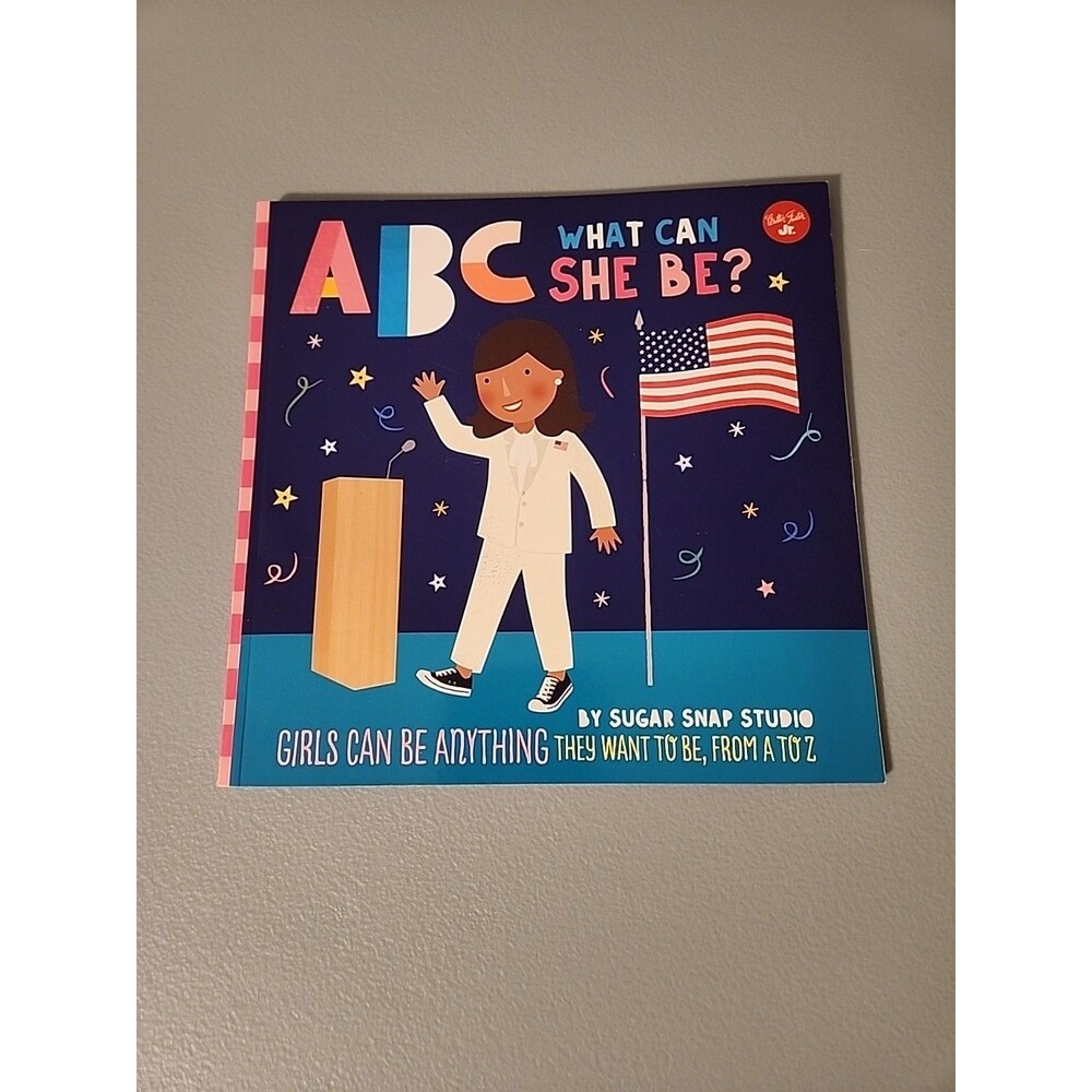 ABC What Can She Be? Illustrated Children's Picture Book Inspirational Alphabet